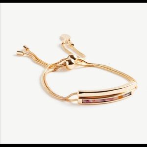 Tortoise shell print & hold pull tie bracelet set